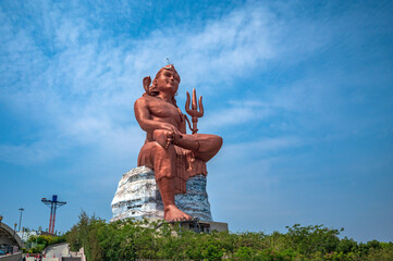 The Statue of Belief is a statue of the Hindu God Shiva constructed at Nathdwara in Rajasthan, India. This is the tallest statue of Lord Shiva in the World.