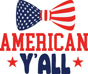 American Y’all SVG cut file 