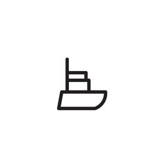 Boat Marine Sea Outline Icon