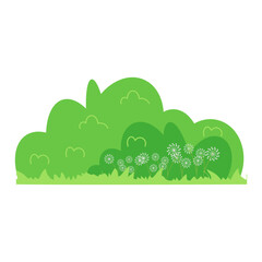 Fototapeta premium Green Grass Illustration