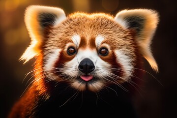 Playful Red Panda