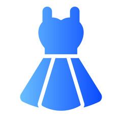 dress gradient icon