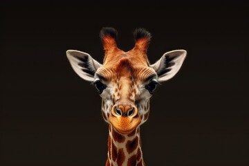 Obraz premium giraffe close up