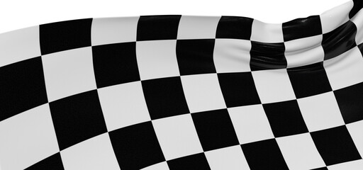 Obraz premium Checkered flag, race flag background