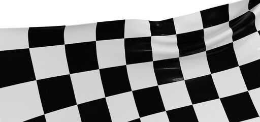 Obraz premium Checkered flag, race flag background