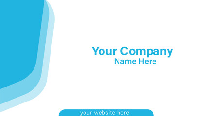 blue background, Horizontal and vertical layout,business card template, visiting card,Vector illustration design, Clean professional business card,Vector business card, personal use.