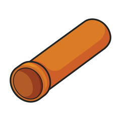 Pipe vector icon.Color vector icon isolated on white background pipe.