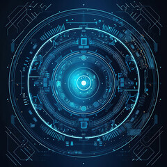 Obraz premium abstract technology background