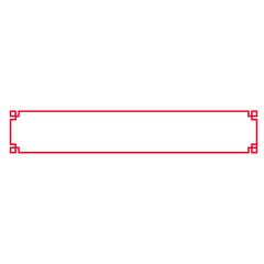 red frame