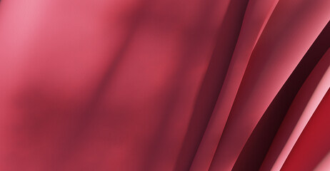 Obraz premium texture pattern Creases of satin silk crepe chiffon silk Abstract elegant fabric background with light lines for your design valentine 3d illustration