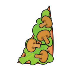 Sandwich vector icon.Color vector icon isolated on white background sandwich.