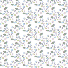 Abstract background of many oval elements.