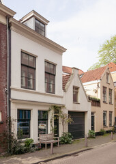 Fototapeta na wymiar Quiet Street in The Hague