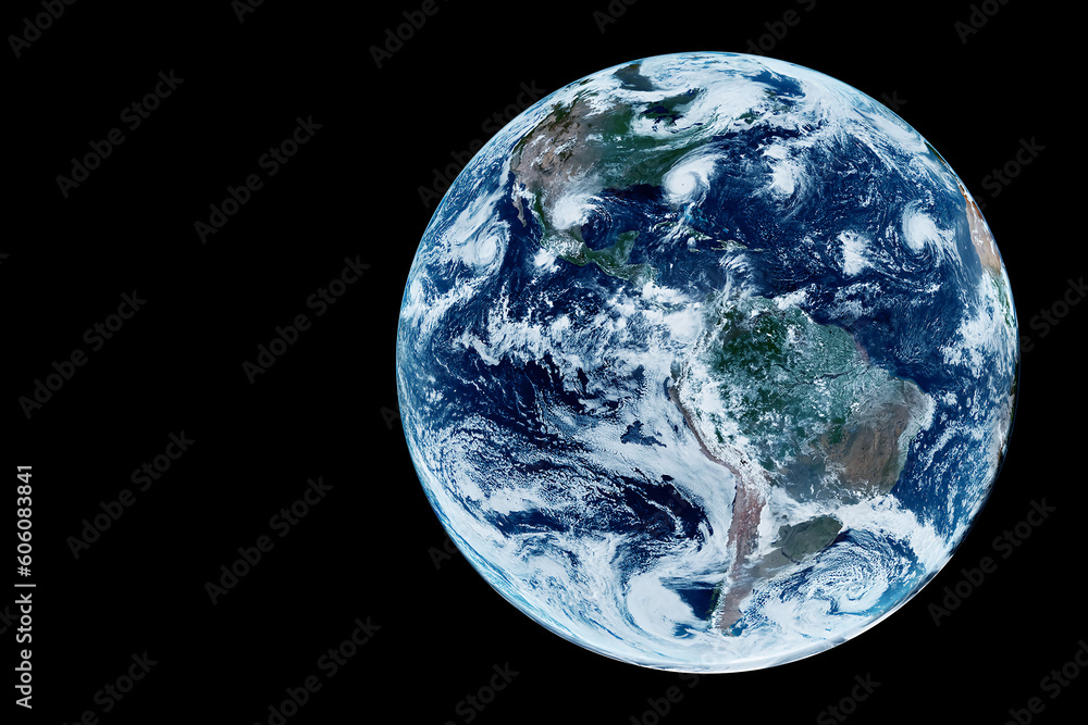 Canvas Prints planet earth on a dark background. elements of this image furnishing nasa.