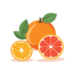 fruits and vegetables logo vector