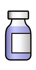 medical bottles illustration