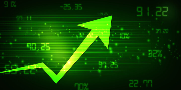 2d illustration business arrow