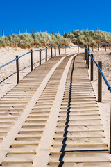 Staircase in the dunes of Egmond aan Zee - NL