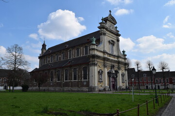 Beguinage of Notre Dame ter Hoyen in Ghent; Belgium; Flanders