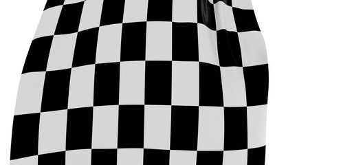 Obraz premium Checkered flag, race flag background