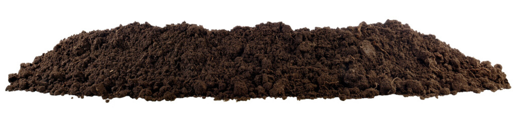 Soil Banner side view - Transparent PNG Background