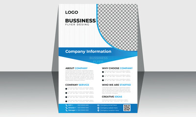 Obraz premium A4 Size Flyer templates, Modern template, 