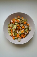 stew with vegetables
