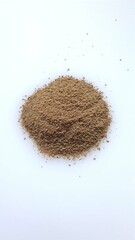 seeds on white background