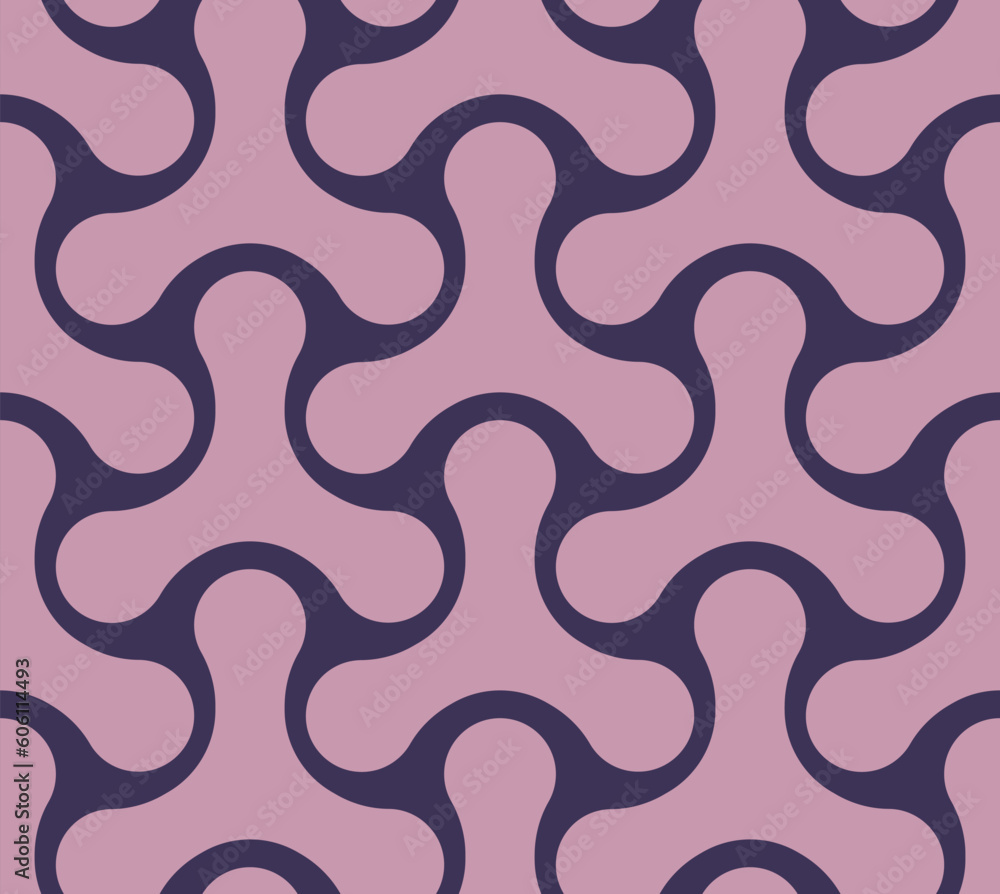 Poster abstract repeating seamless geometric pattern