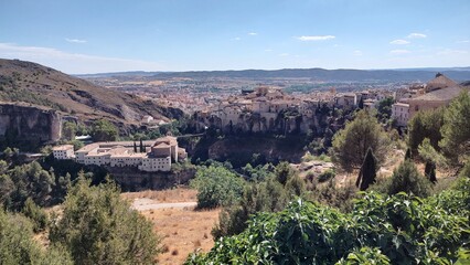 Fototapeta na wymiar Landscape in Cuenca, Spain