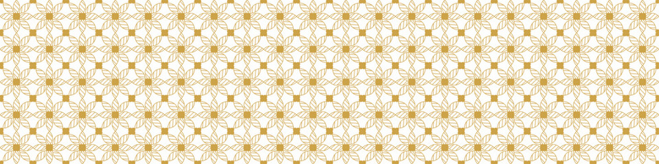 Simple seamless pattern. Gold weave for backgrounds, banners, advertising and creative design