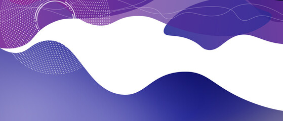 Liquid abstract banner design. Modern Graphic Template Banner pattern for social media and web sites