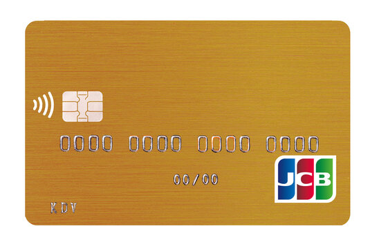 JCB Credit  card closeup for design purpose