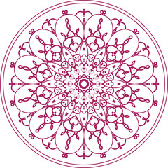 Modern Creative Mandala Design Background