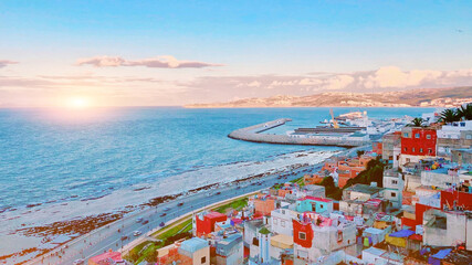 view of the tangier city