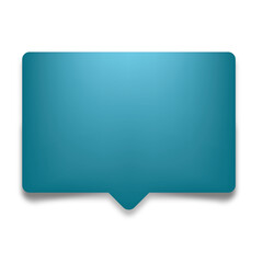 blue speech bubble