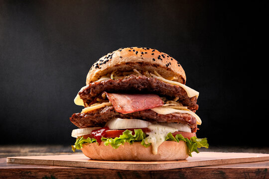 hamburguesas doble carne