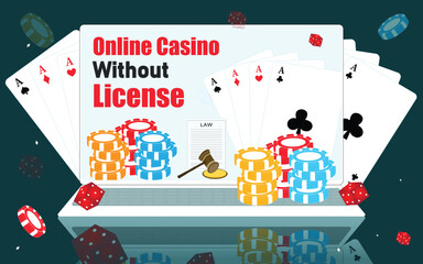 Online Casino Without License Illustration 