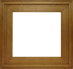 Brown wooden frame