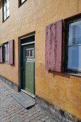 Naklejka premium street in the town