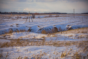 the long-awaited spring in the countryside