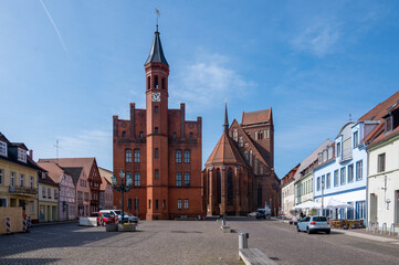 The city Perleberg in Germany.