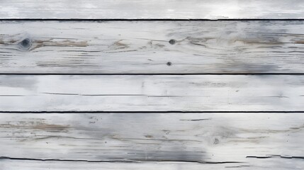 Seamless Pattern Background - Design of a white painted 3D wood pattern texture - Generative AI