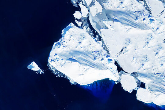 Antarctica, view from space. Elements of this image furnishing NASA.