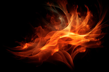Fototapeta premium abstract fire