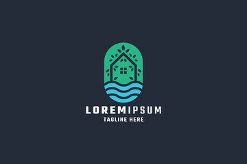 Nature Real Estate Pro Logo Template
