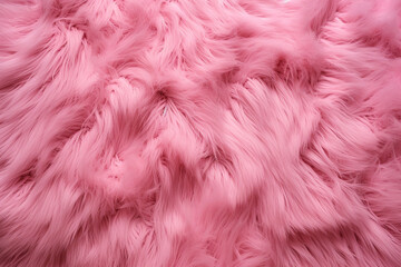 pink Fur background Generative AI