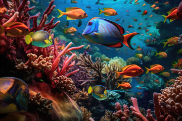 Fototapeta na wymiar Underwater World