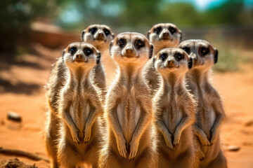 Fototapeta premium Curious Critters