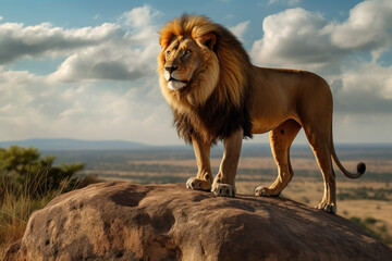 Obraz premium Majestic Lion